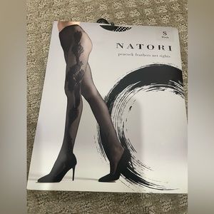 Natori brand new black tights size small